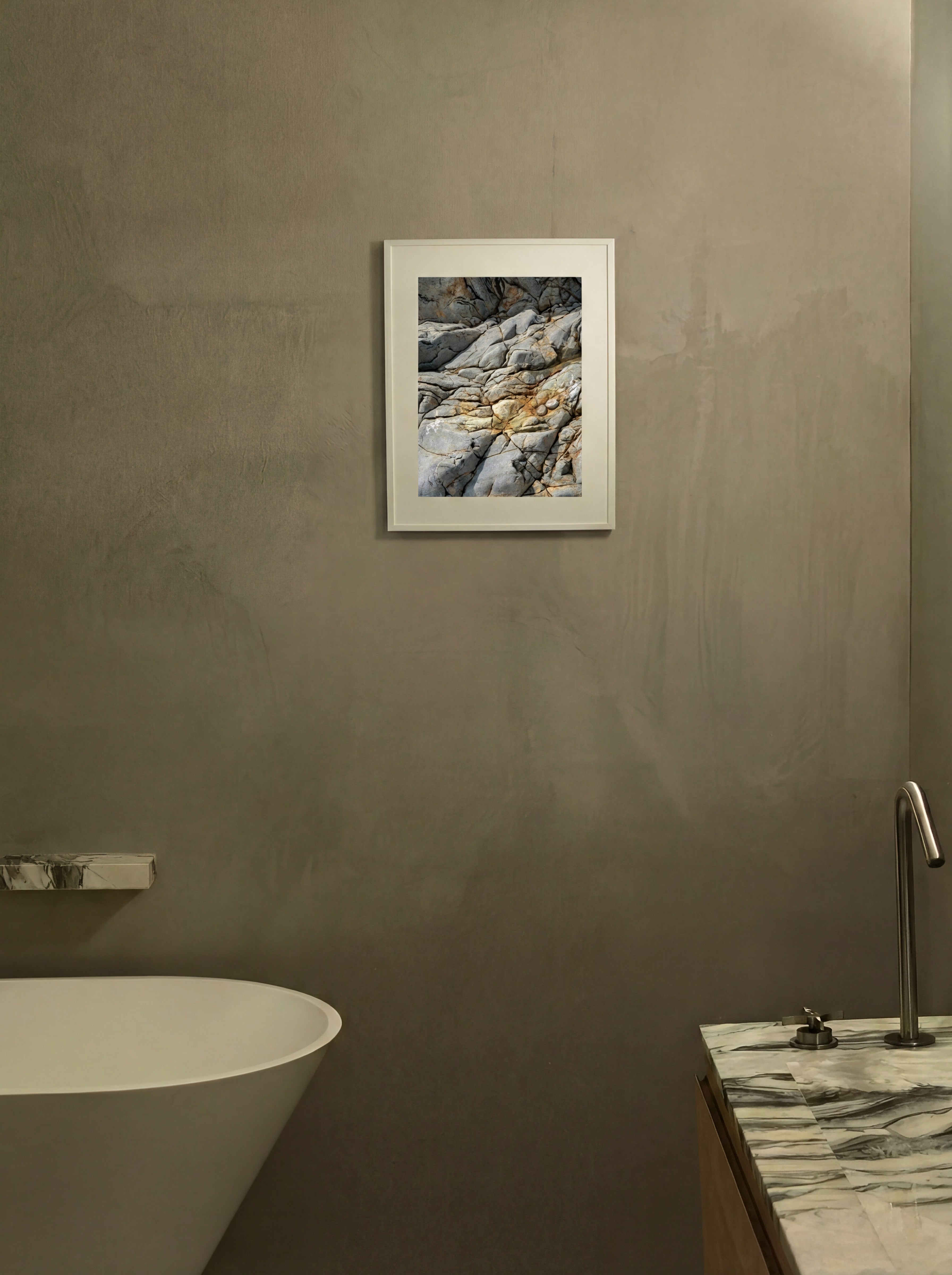 Texture granitique, Côtes-d'Armor, 2020