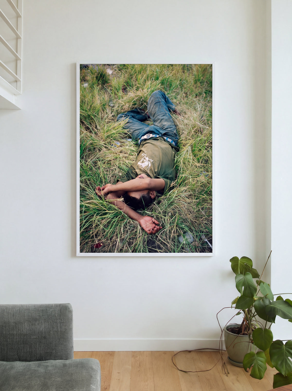 Le dormeur, Népal, 2009