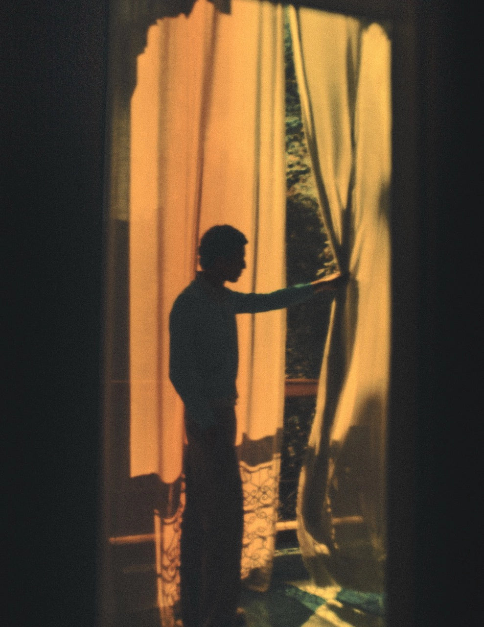 Walid’s silhouette, Marrakech, 2024