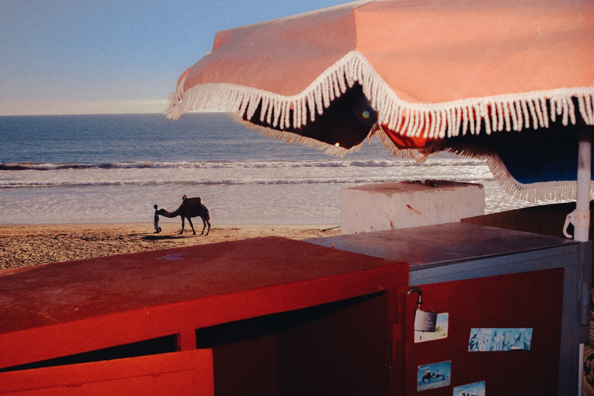 Bord de mer, Taghazout, Maroc, 2024