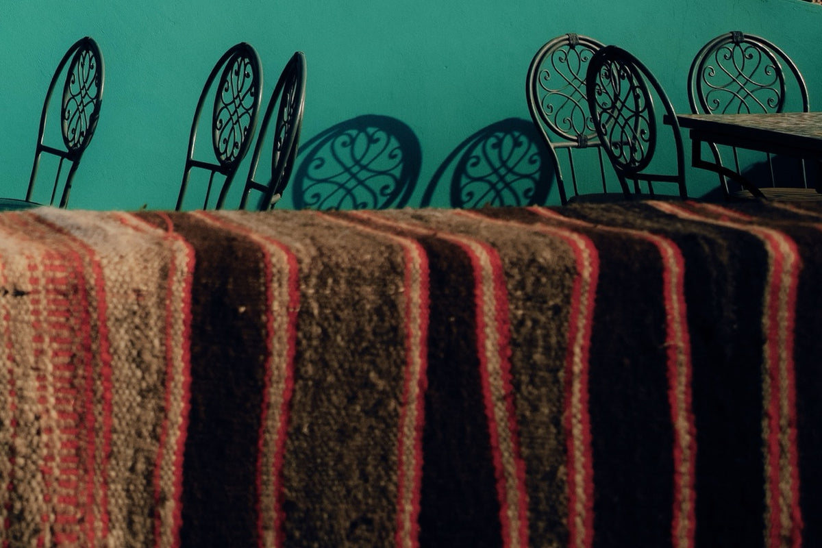 Chaises, Jardin Anima, Maroc, 2025
