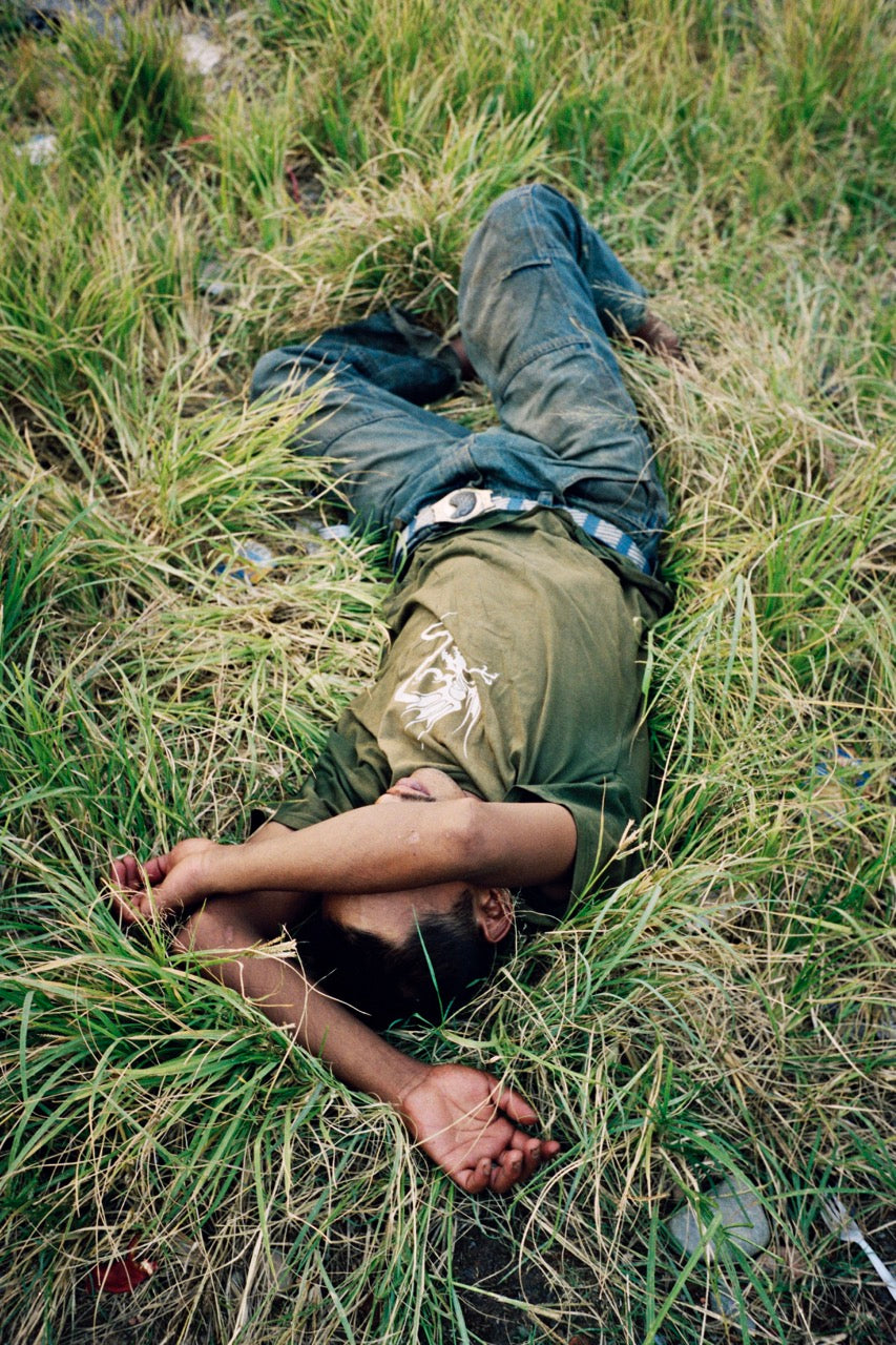 Le dormeur, Népal, 2009
