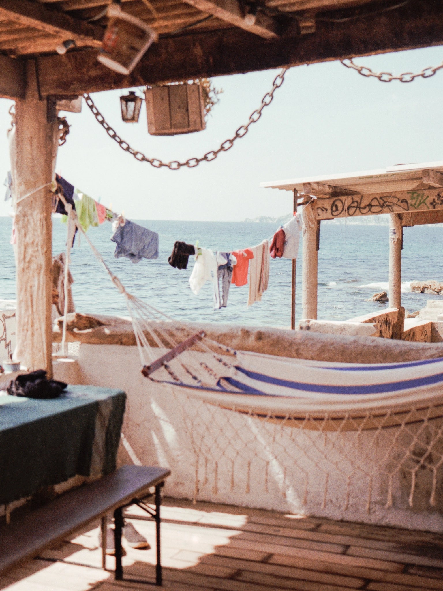 Emilie's cabin, Marseille, 2020